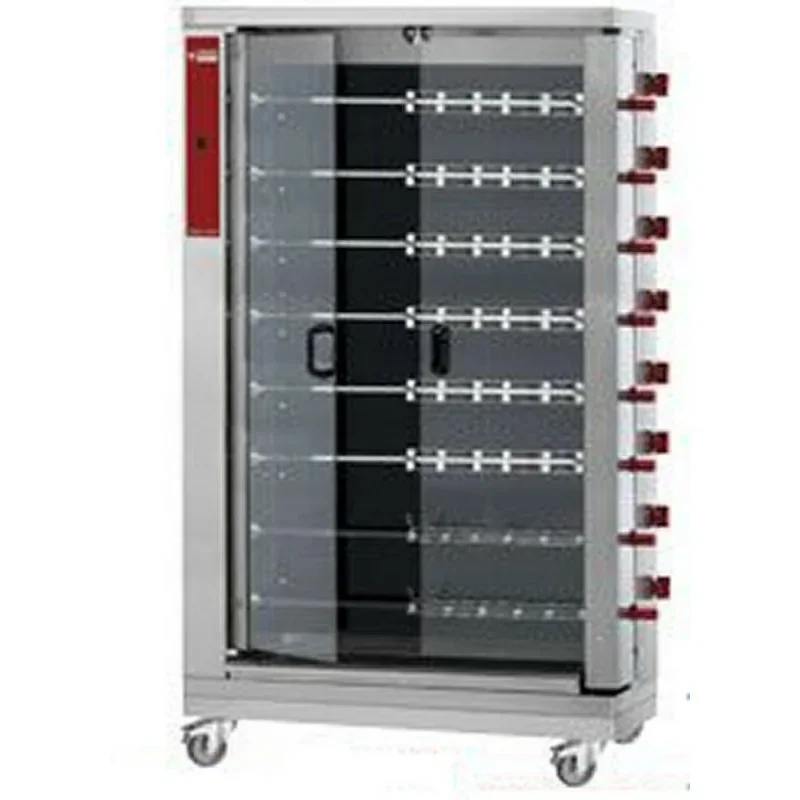 Rôtissoire à poulets électrique - 8 broches - 48 poulets - RVE/8C-CM - DIAMOND Affaire À Saisir