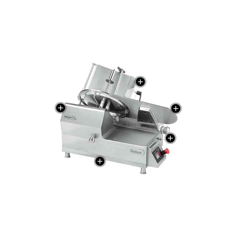 Commander Maintenant Trancheurprofessionnel semi-automatique par pignons avec variateur de vitesse- lame 350 mm