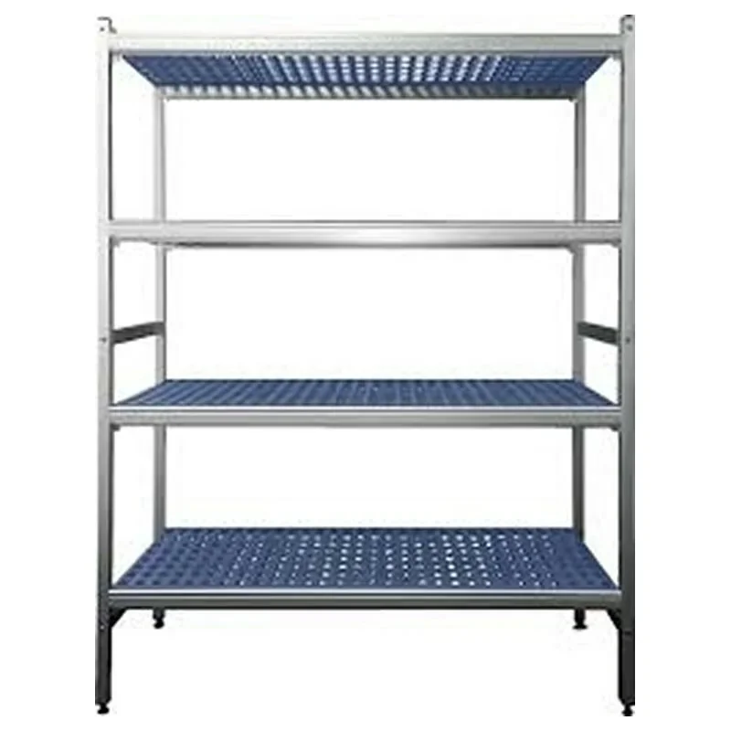 Gamme rayonnage aluminium - Large choix de dimensions - Prof 565 mm - 5 niveaux Vente Directe