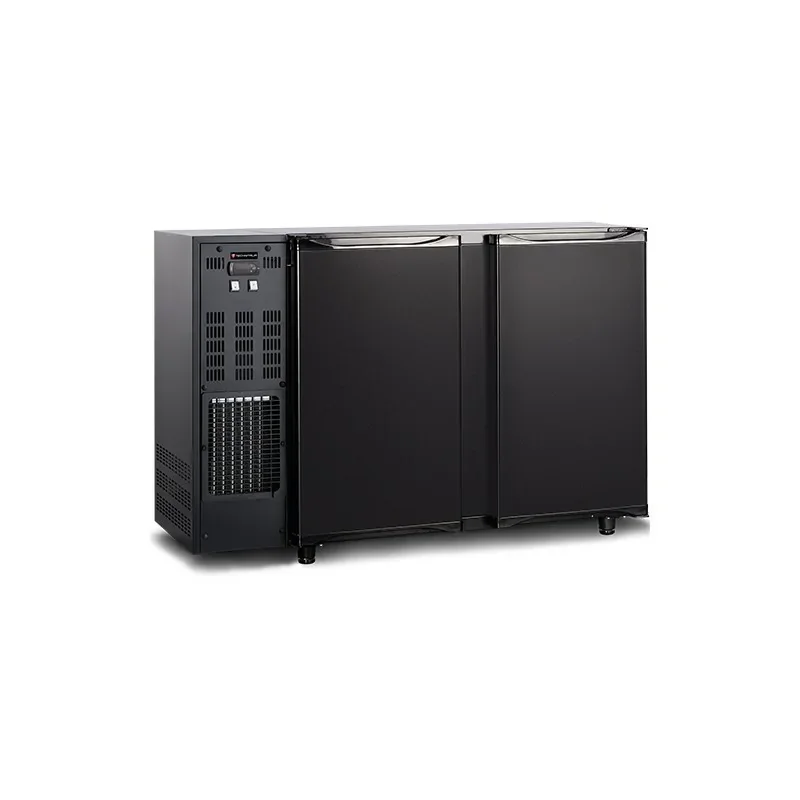 Soldes ARRIERE BAR - T°C POSITIF (+1/+8°C) - 380Lprof. 600MM / PORTES PLEINES - 2 PORTES