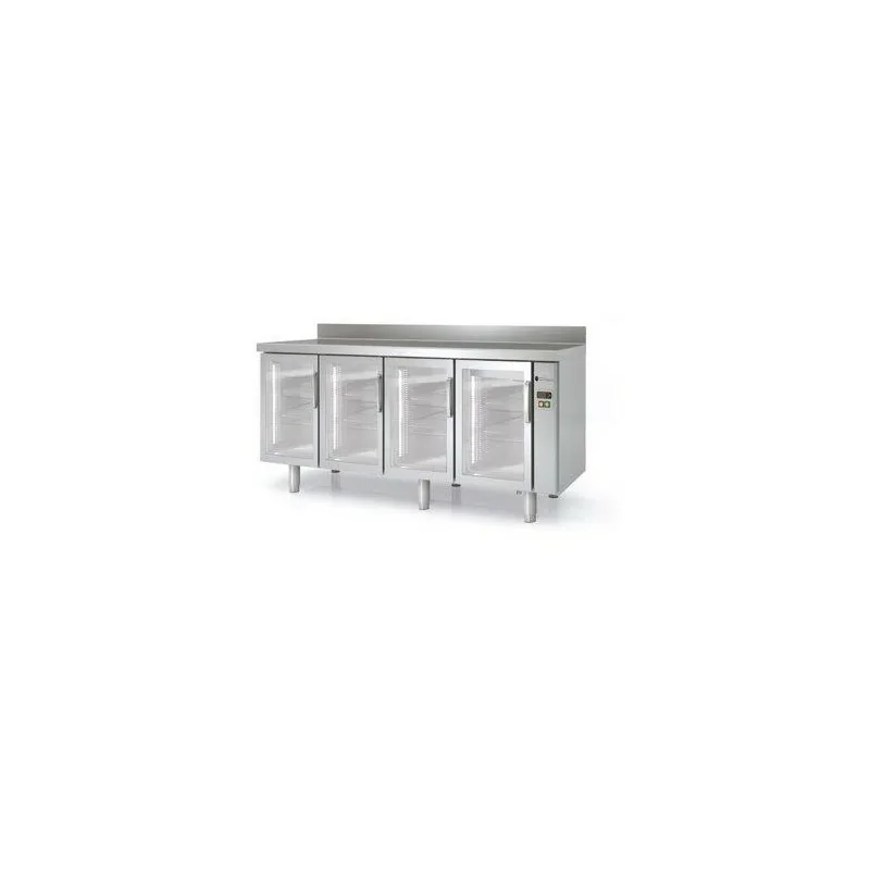 Meilleur Choix Arrière bar 600 gpe à dist. (+) - 4 p. vitr.- 684 L - CORECO- 2345X700X1190mm