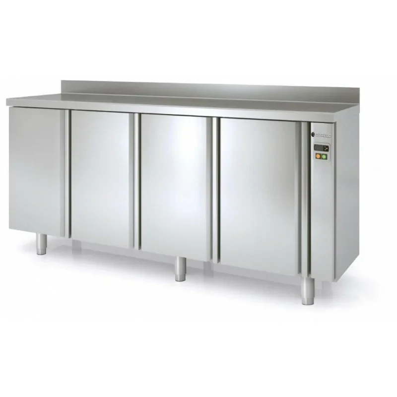 Prix Réduit Arrière bar 600 positif groupe à distance 4 p.- 684 L - CORECO- 2345X700X1190mm