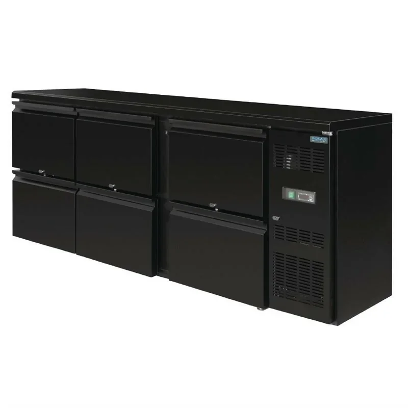 Achat Immédiat Arrière-bar Polar Série U 6 tiroirs