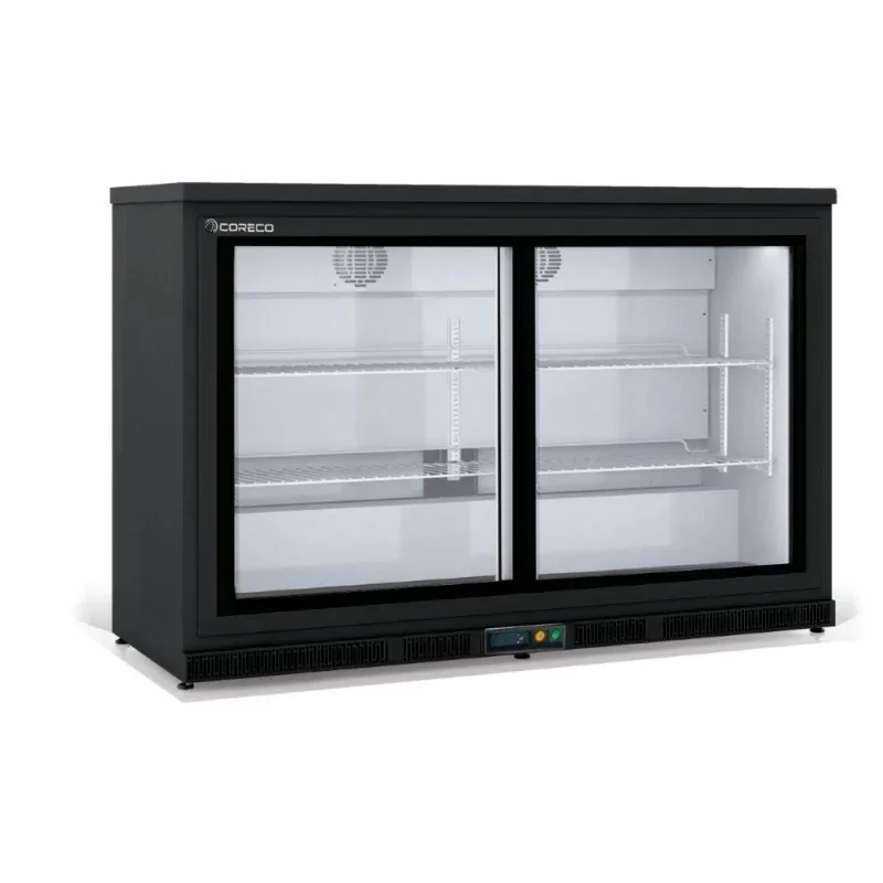 Super Prix Arrière-bar positif 2 p. vitrées coulissantes- 307 L - CORECO- 1450X560X1070mm