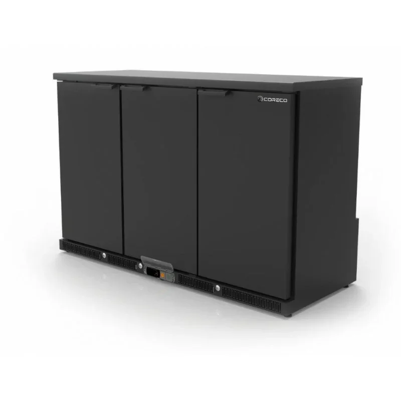 Seulement Aujourd’hui Arrière-bar positif H.850 3 p. pleines battantes- 320 L - CORECO- 1450X560X1070mm