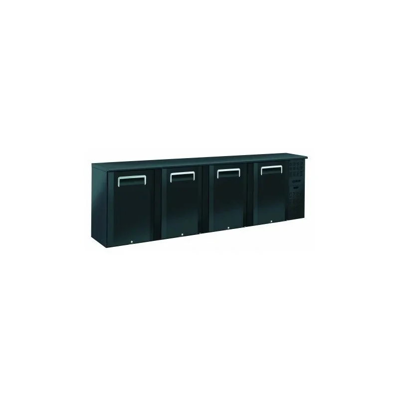 Bon Marché Arrière-bars Skinplate - 4 portes pleines - 618 litres - 8 étagères - Groupe logé - AB400 - Nosem