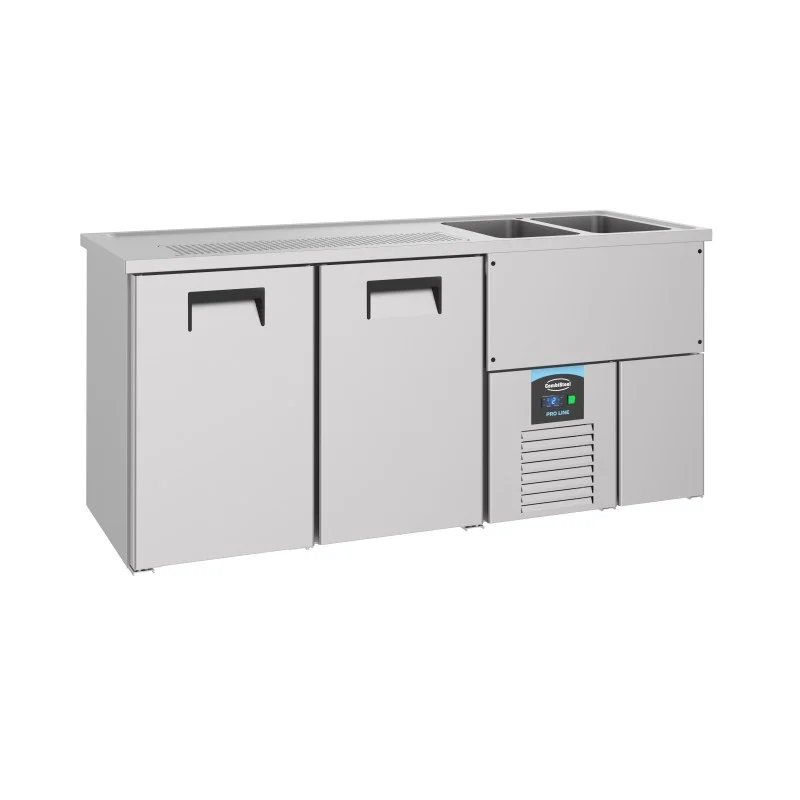 Quantité Limitée REFROIDISSEUR DE BIÈRE 2 PORTES 2R - 1950x700x950 mm
