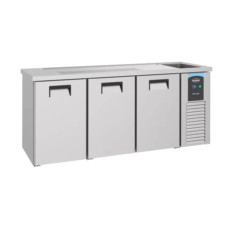 Meilleure Vente REFROIDISSEUR DE BIÈRE 3 PORTES 1R - 2100x700x950 mm