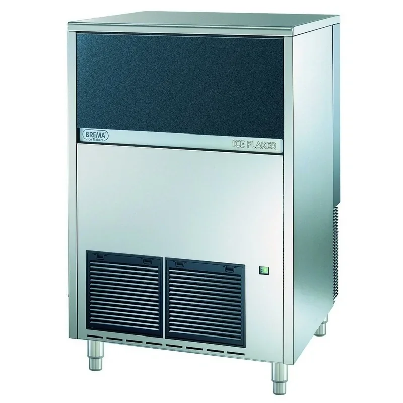 Machine à glace grains 105 kg/24h, réserve 30, condenseur air, pompe de vidange - BREMA Promotion