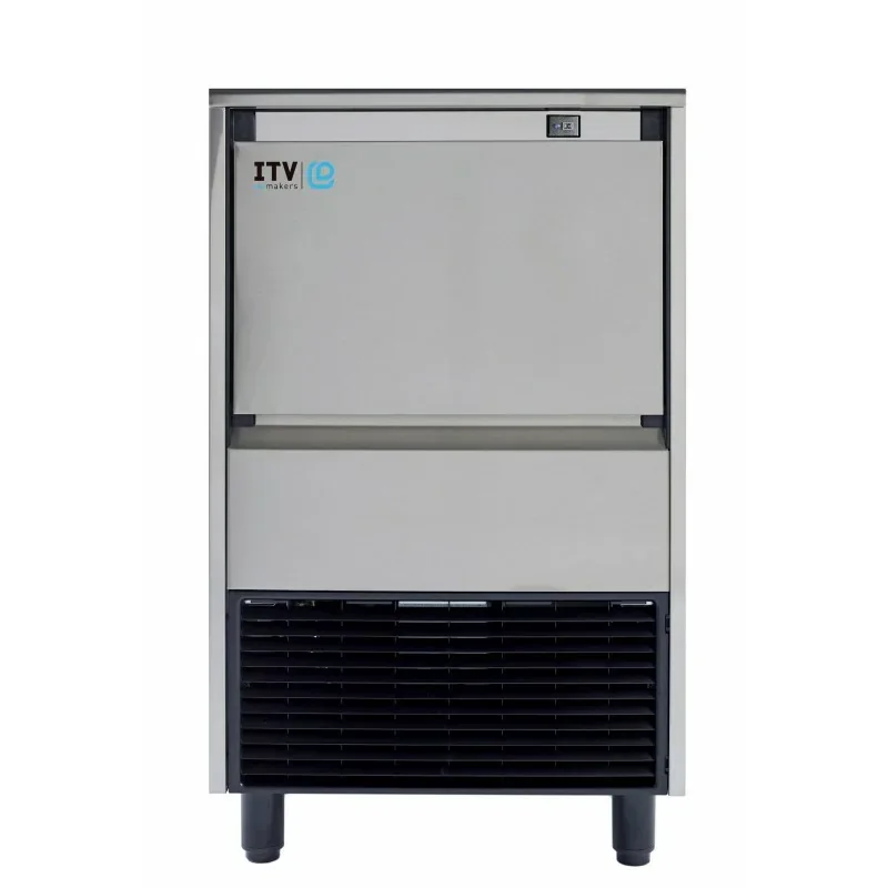 Dernier Modèle Machine à glaçons à injection- Production (24H) 115kg -Stockage 60kg - ITV