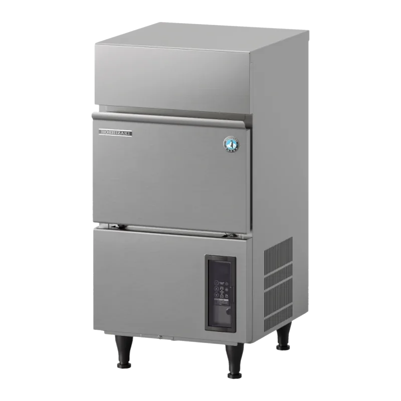 Machines à glaçons - Cube - 11.5 kg de réserve - 32 kg/24H - Dimensions glaçons 28x28x32 mm - Refroidissement à eau- Hoshiza Prix Réduit