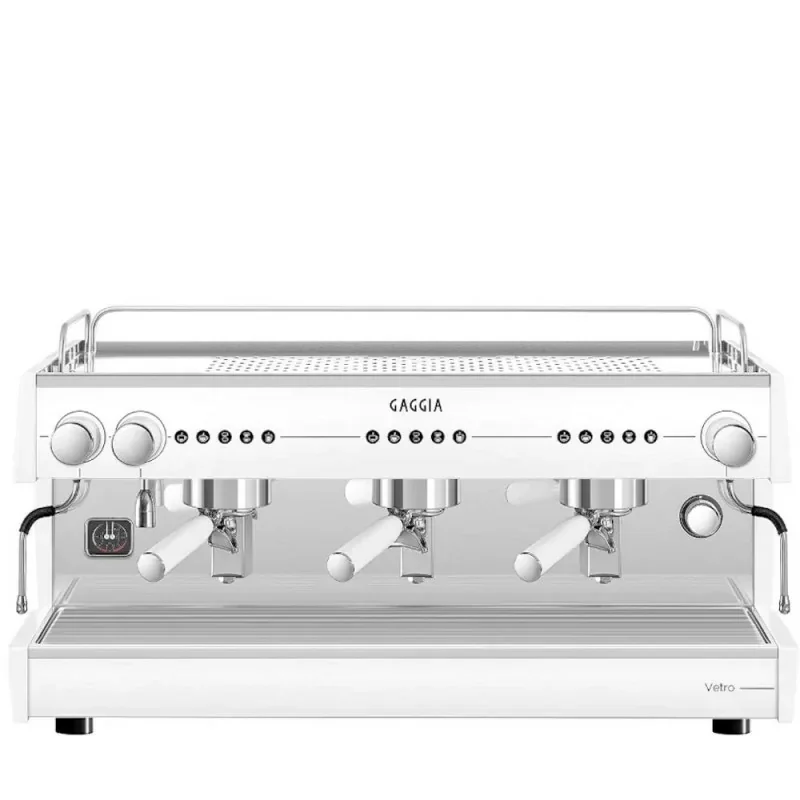 Vente Flash Machine à café 3 groupes - Gamme La Vetro - Colori blanc - Gaggia Milano