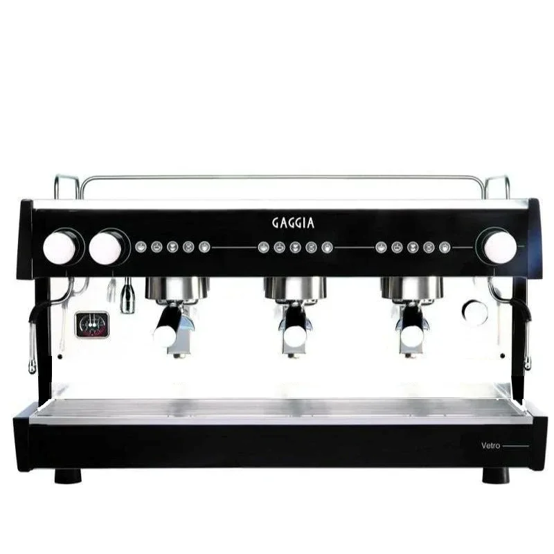 Machine à café 3 groupes - Gamme La Vetro - Colori noir - Gaggia Milano Prix Choc