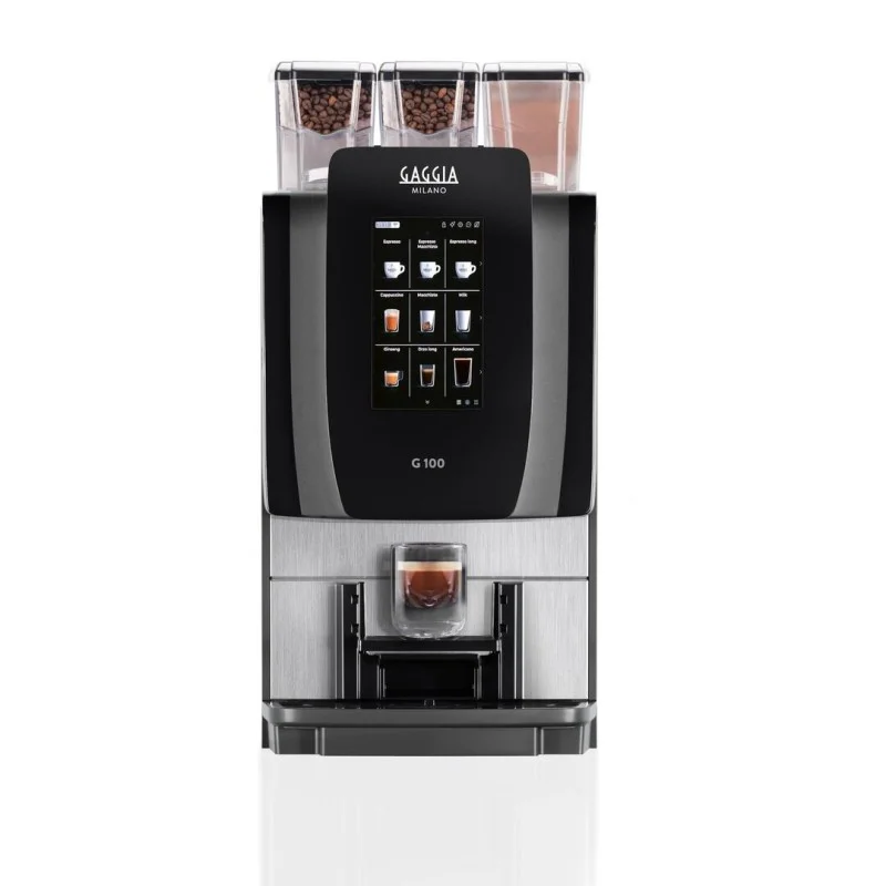 Offre Exclusive Machine à café G100 - 1 groupe expresso 14g + 2 bacs instant + eau chaude
