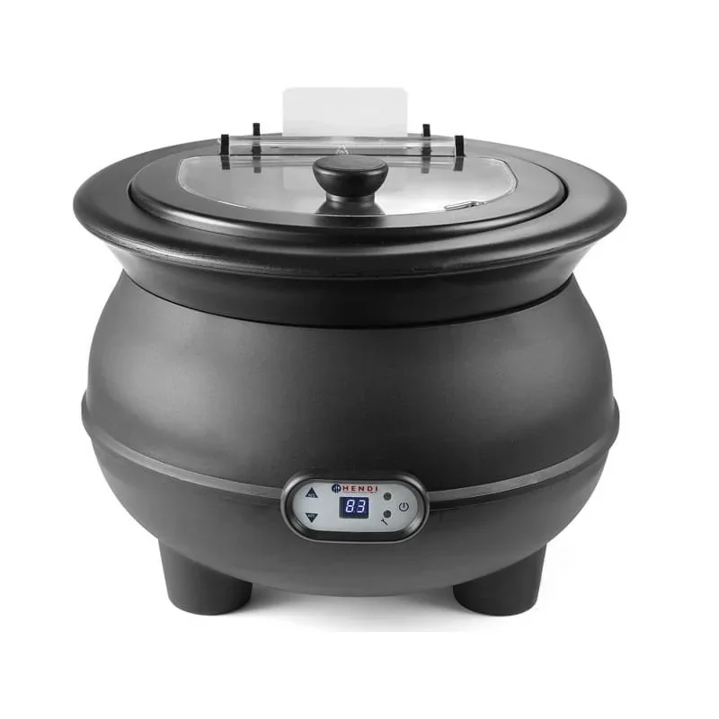 Marmite à soupe - 8 litres - Thermostat digital ajustable de 65 à 95°C Paiement Sécurisé