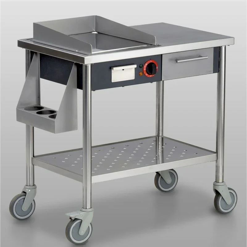 Super Prix Teppanyaki électrique sur chariot mobile - Monophasé - Nayati