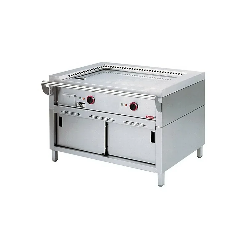 Solde teppanyaki électrique sur soubassement fermé, 2 zones