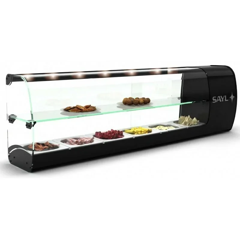 Populaire Vitrine réfrigérée 2 étages de la gamme Slim Tapas - Sayl