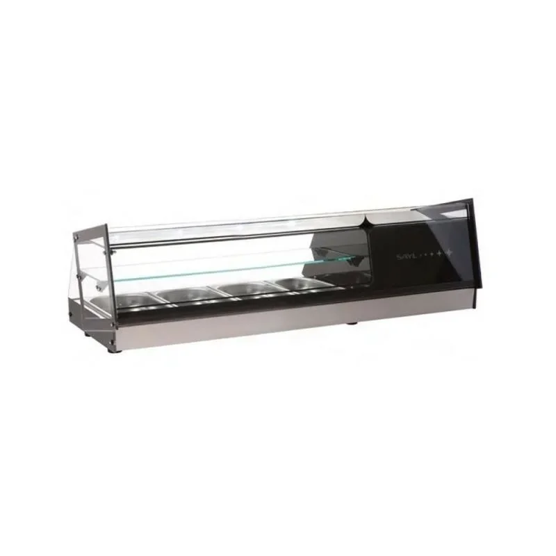 Vitrine réfrigérée 3 étages de la gamme Cube - Sayl Promotion Saisonnière