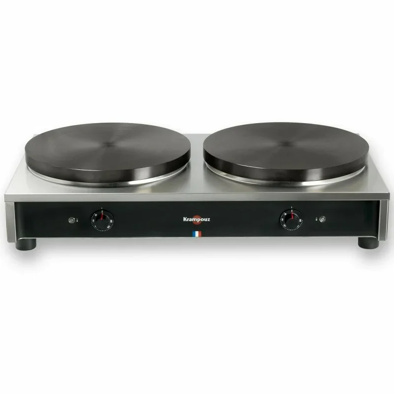 Commander Vite Crêpière électrique double Confort - châssis carré - ø 40 cm - Alimentation 400 V