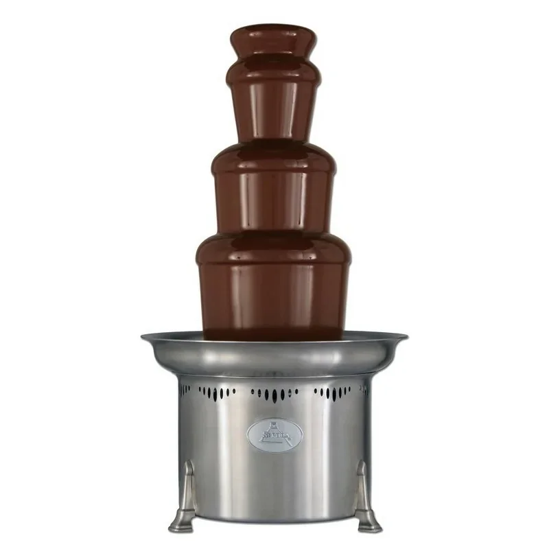 Nouvel Arrivage Fontaine à chocolat inox professionnelle - Sephra CF34R Montezuma - 150/200 personnes
