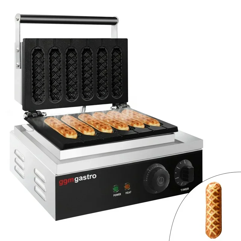 Seulement Aujourd’hui Gaufrier pour sucettes à gaufres avec minuteur - 1.55 kW