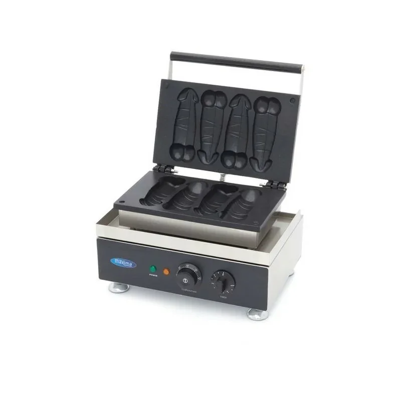 Gaufrier professionnel électrique pour gaufre forme de pénis Commande En Gros