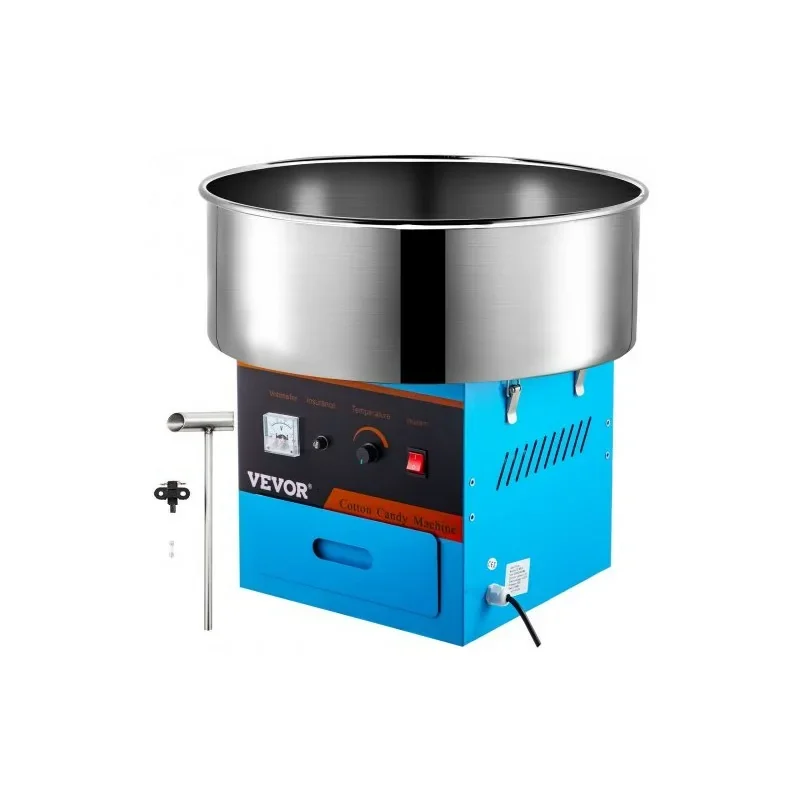 Livraison Express Machine barbe à papa professionnelle Φ508 - Couleur bleu