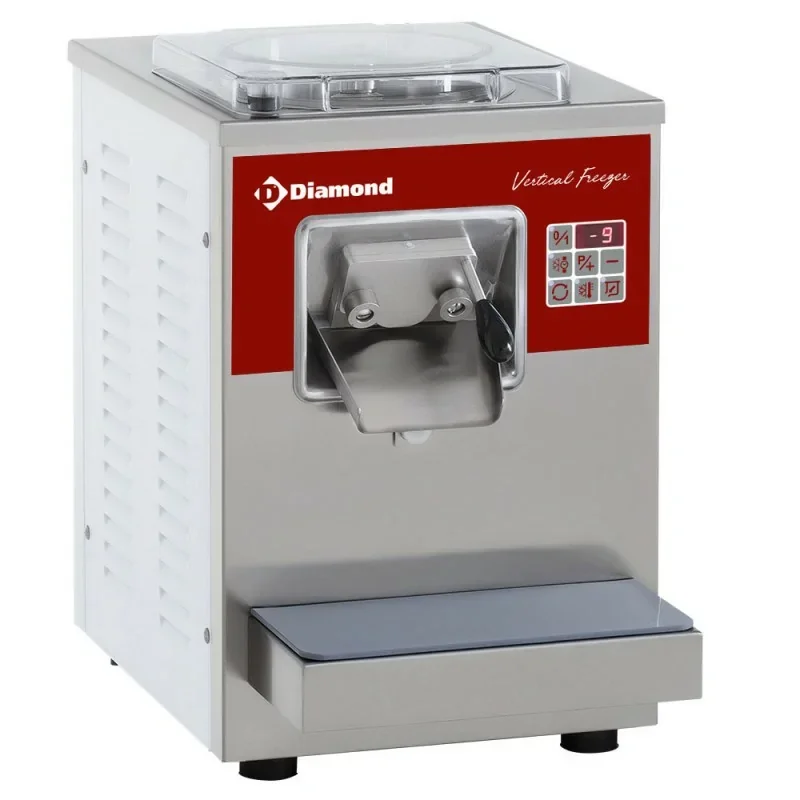 Expédié Aujourd’hui Turbine à glace verticale automatique à poser, 9/12 L/h, condenseur à air