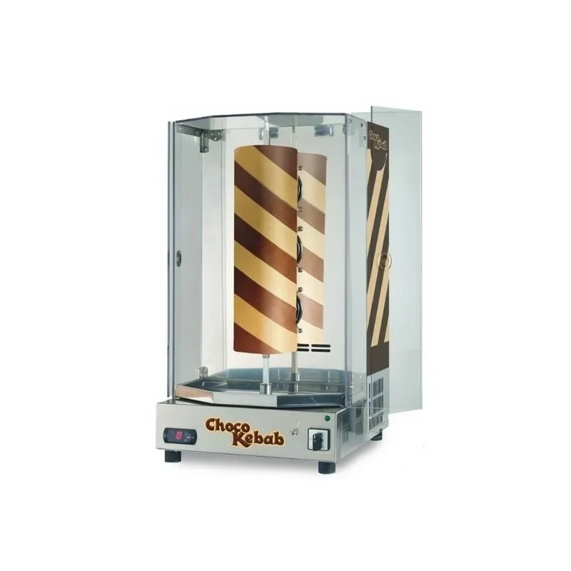 Pack complet - machine choco kebab + crêpière double plaques de cuisson ∅ 30 cm + kit choco Produit De Marque