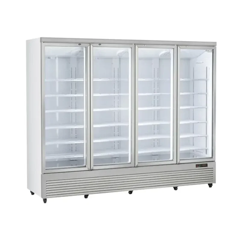 Armoire à boissons 4 portes vitrées 2300 litres 2508x740x2040 mm Affaire À Saisir
