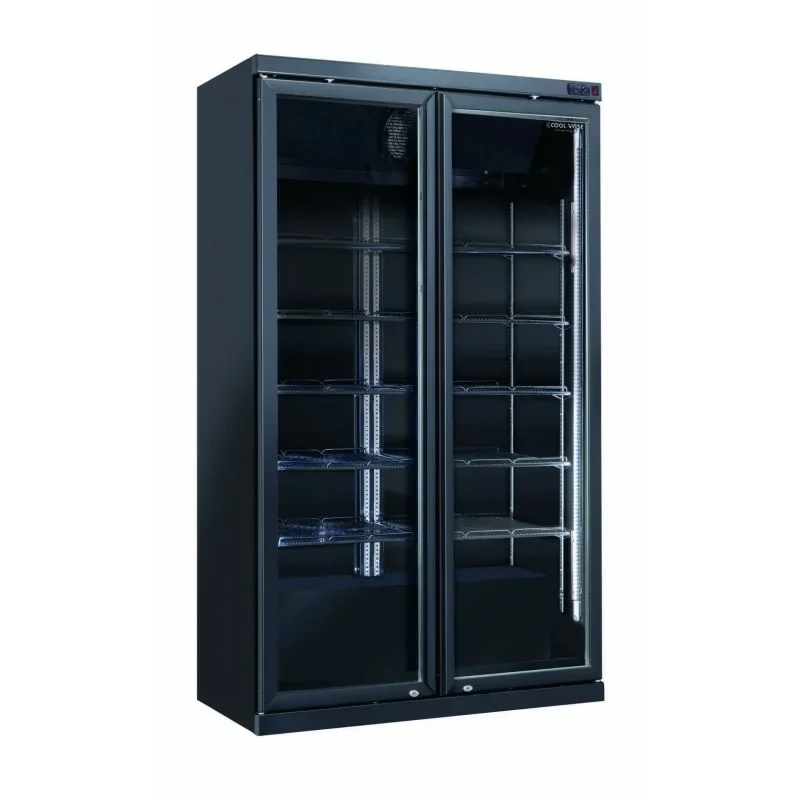 Armoire à boissons full black 2 portes battantes - 1050 litres Marque