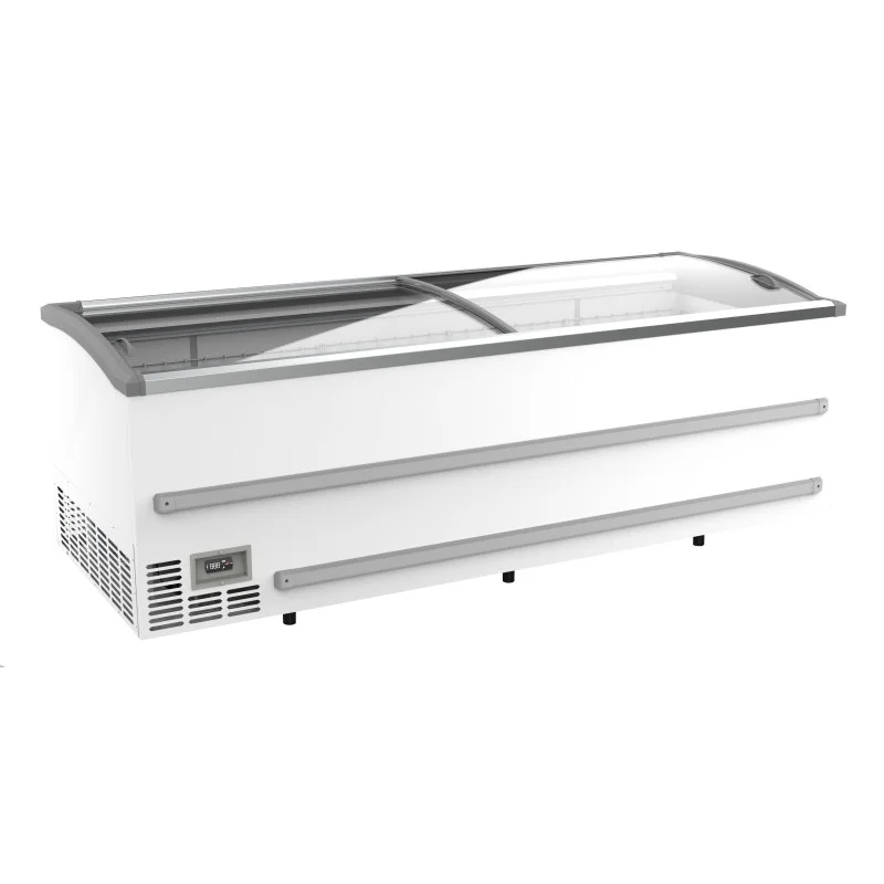 CONGÉLATEUR BAHUT POUR SUPERMARCHÉ BLANC 2500 - 2508x952x894 mm Meilleure Vente