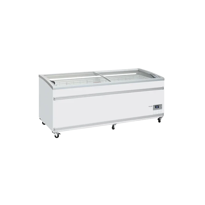 Congélateur ilot de supermarché 905 litres - T° -15 à -18 - °C - 2106 x 858 x 892 mm Prix Réduit