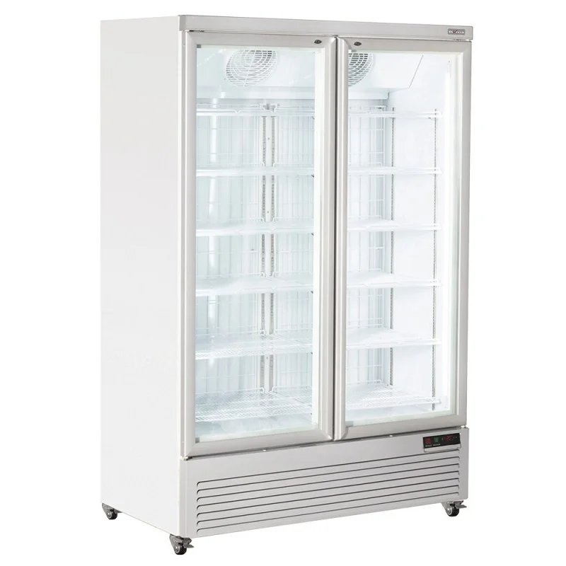 Nouvelle Collection Congélateur vertical vitrine, 1084 litres - BLANC